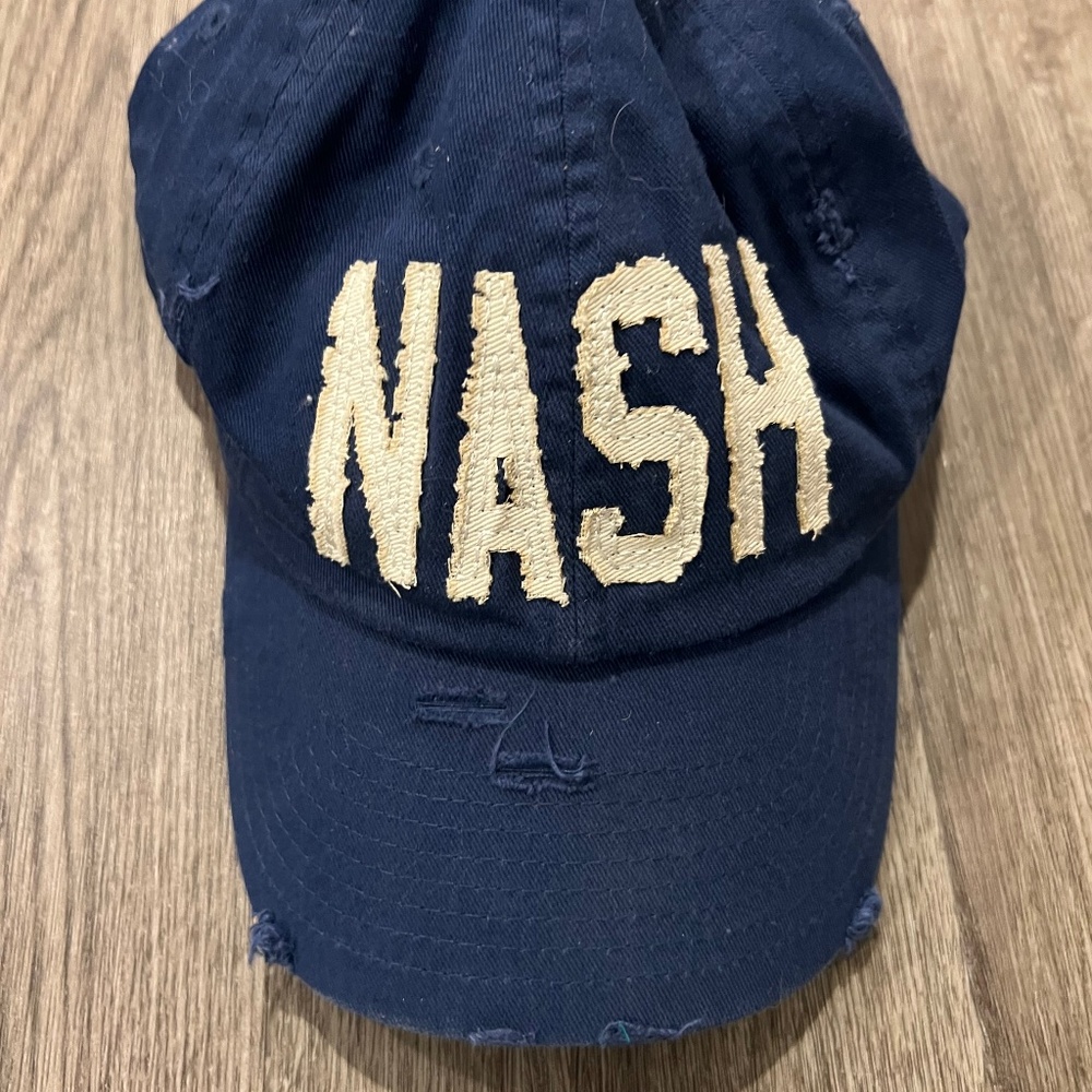 “NASH” Baseball Cap from Cotton Mule—Like New